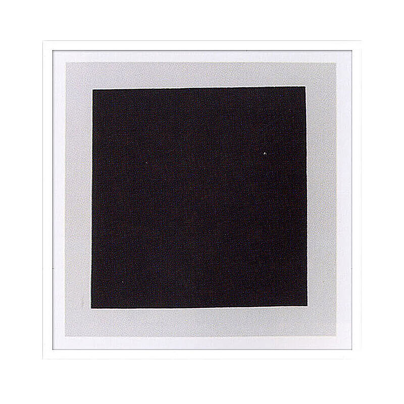 Kazimir Malevich（カジミール マレーヴィチ） Black square アートポスター（フレーム付き） m11972