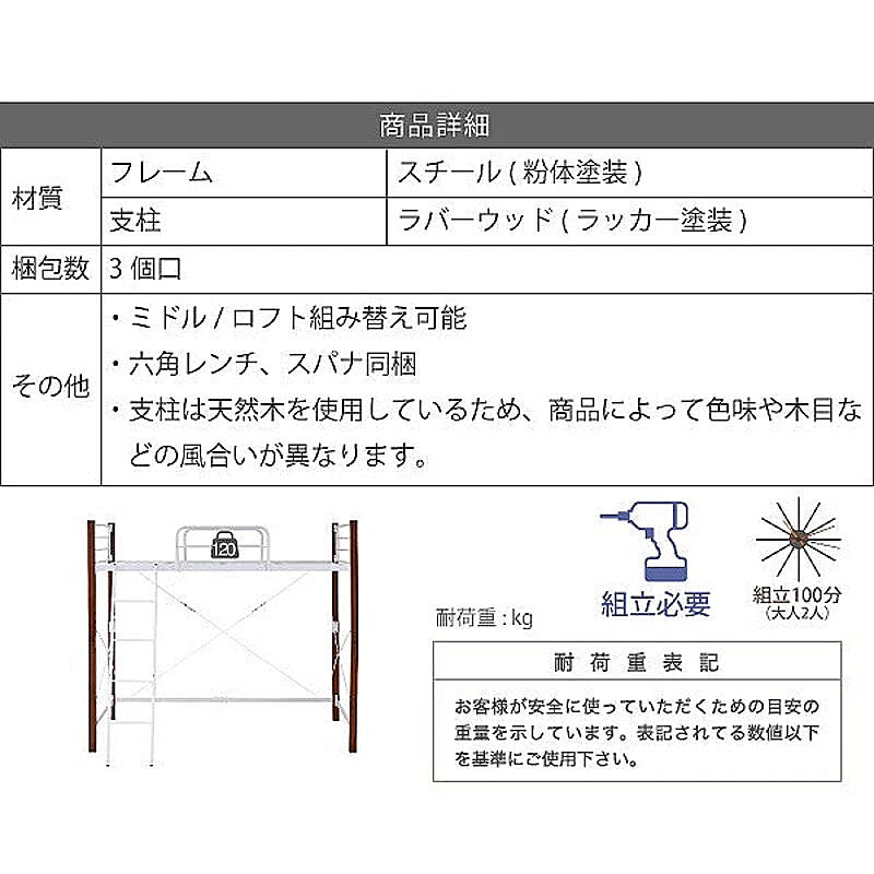 ロフトベッド・システムベッド
