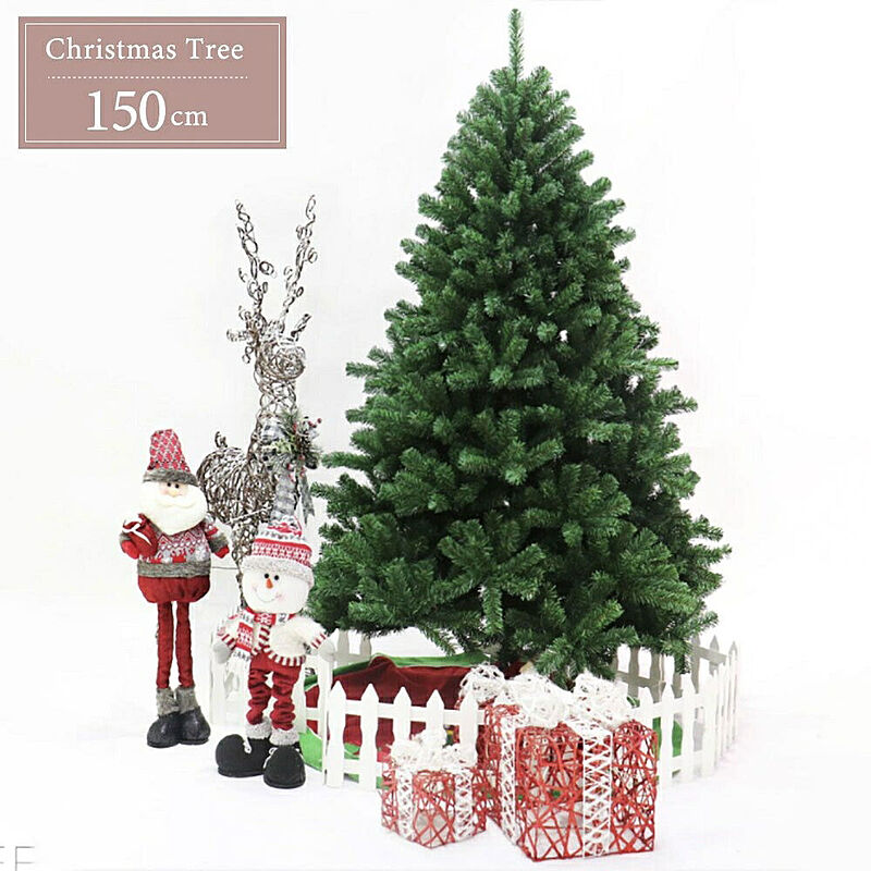 クリスマスツリー 装飾なし 150cm ツリー オーナメント 誕生日 飾り付け 室内 デコレーション 装飾 メリークリスマス