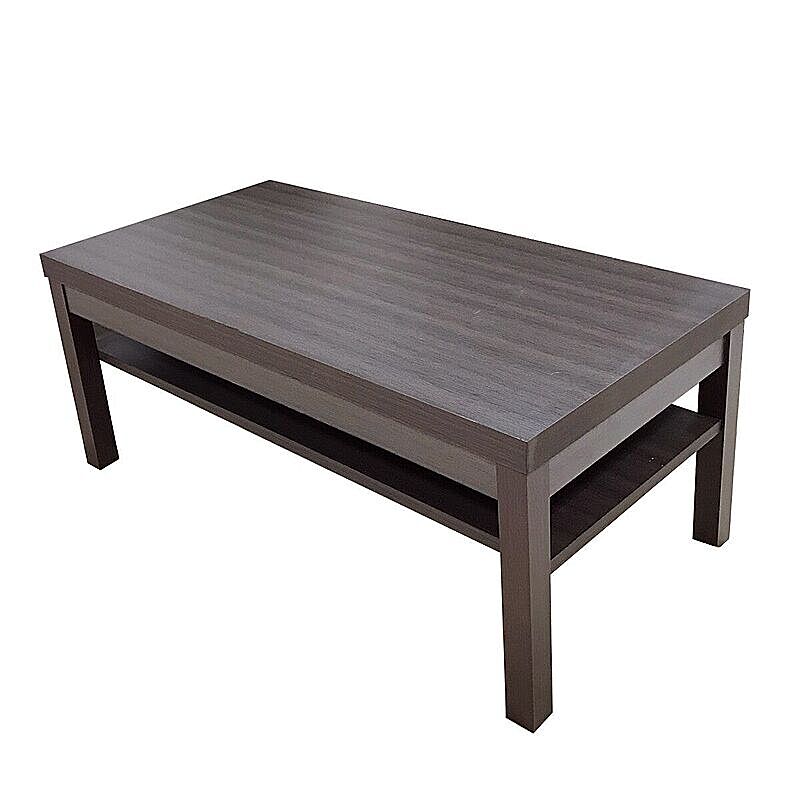 応接センターテーブル コーヒーテーブル ワイド棚付き 110×55cm UB-1155