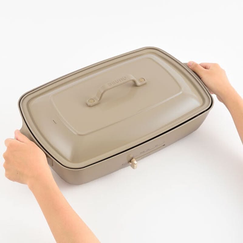 Bruno025a 210 0to009 Bruno ホットプレート グランデサイズ ブルーノ グリーングレーのレビュー 口コミとして参考になる投稿2枚 Roomclip ルームクリップ