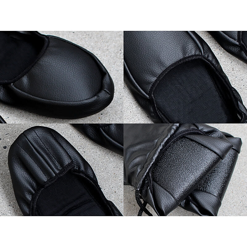 Smatabi 携帯スリッパ レディース フェイクレザー 巾着 ポーチ付き フォーマル 黒 ブラック 折りたたみ スリッパ メンズ 洗える お受験スリッパ ルームシューズ オフィス 室内履き 入園 入学式 卒園 通販 Roomclipショッピング