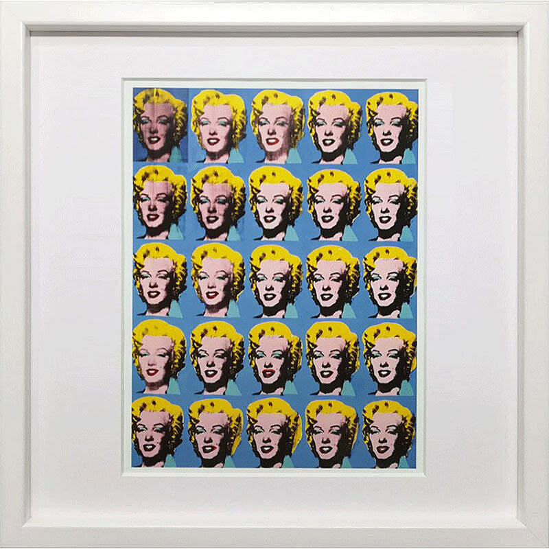 【bicosya/美工社】Andy Warhol / アンディ・ウォーホル Twenty-Five Colored Marilyns