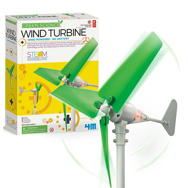 風車で発電！風力タービン/エコサイエンス 4M