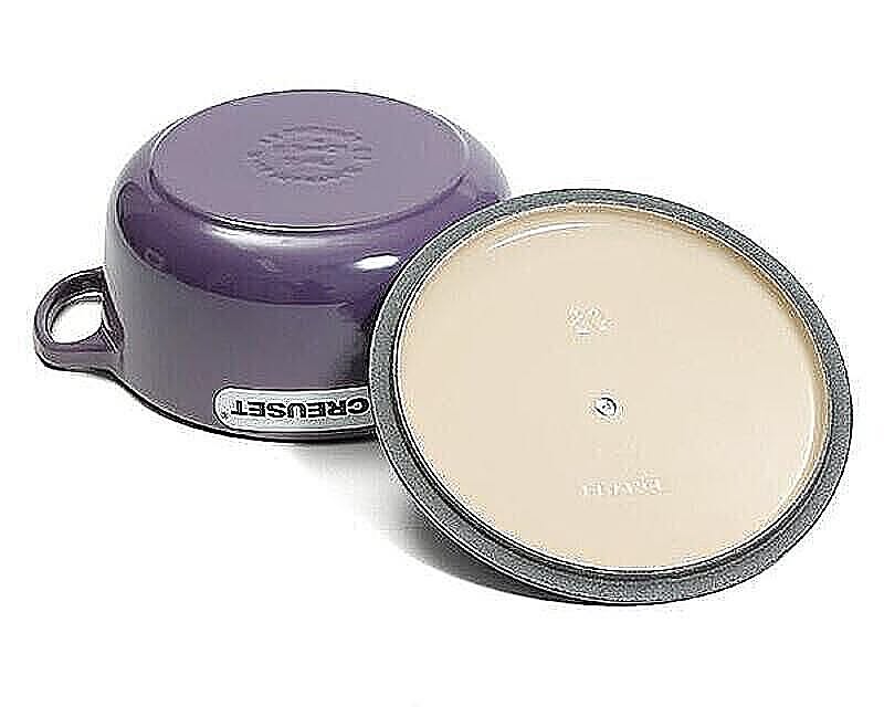 もこもこLE CREUSET パープル 両手鍋 もこもこ様専用LE CREUSET パープル 両手鍋